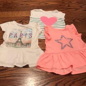 3 toddler t shirts
